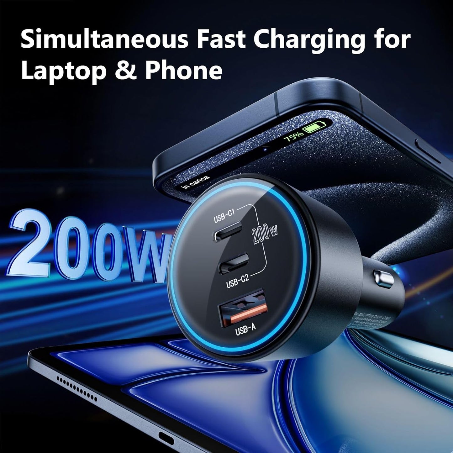 Magsafe Car Mount Charger Fast Charging 15W